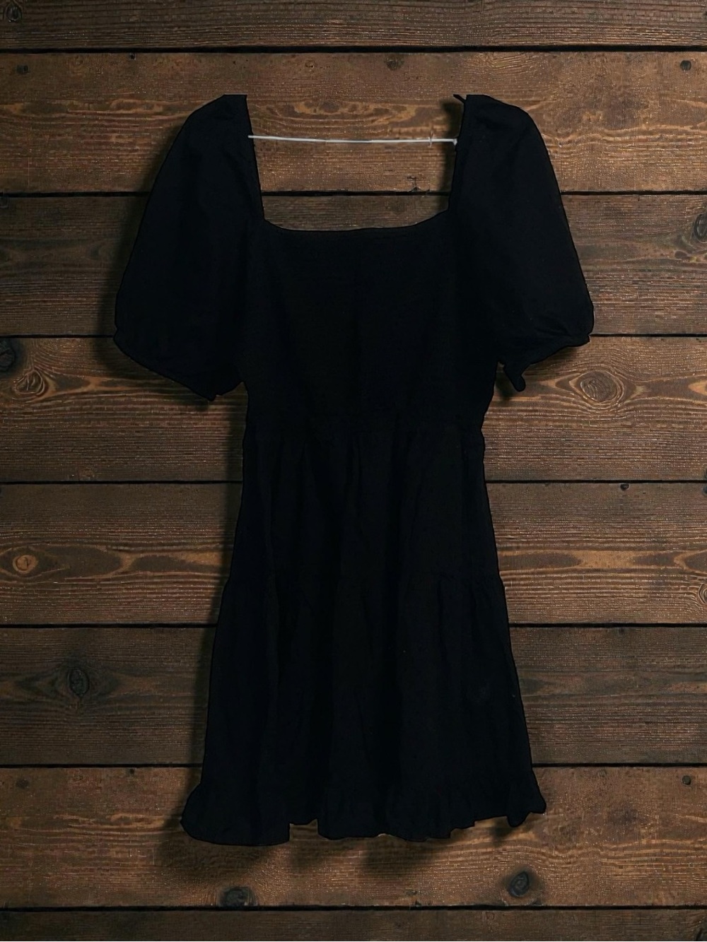 Chic Black Midi Dress